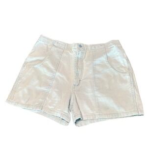 Vintage Weeds Light Blue Corduroy Shorts High Waisted Size 36 Mens